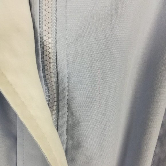 Mackintosh Womens Jacket Softshell Light Blue Lightweight Zip Front Pockets L - Picture 10 of 16